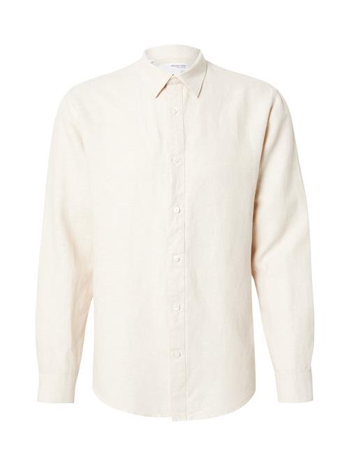 SELECTED Skjorte 'SLHLEROY'  greige