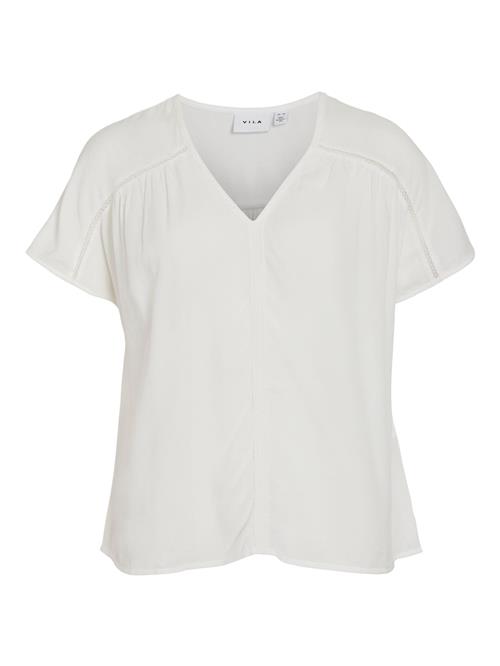 VILA Bluse  hvid