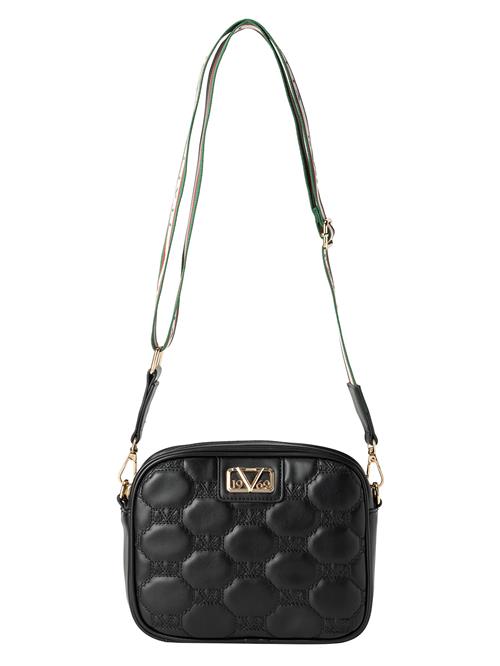 19V69 ITALIA Skuldertaske 'Amelie'  guld / sort