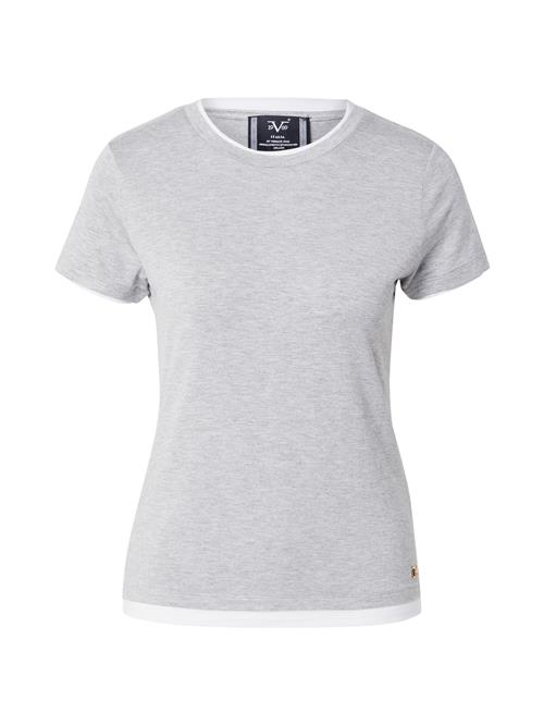 19V69 ITALIA Shirts 'Camilla'  grå-meleret / hvid