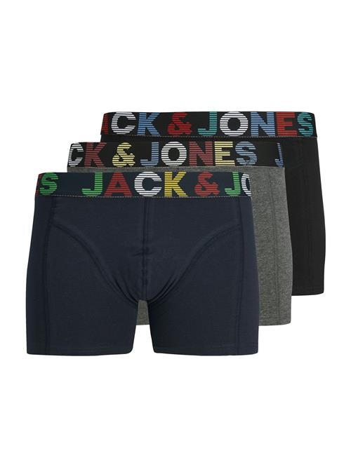 JACK & JONES Boksershorts 'JWHEthan'  navy / grå-meleret / sort