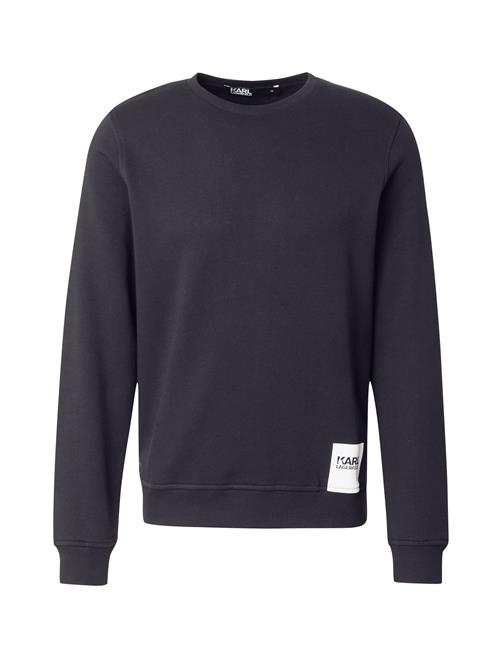 Karl Lagerfeld Sweatshirt  natblå / hvid