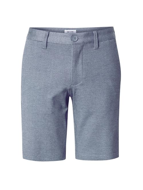 Only & Sons Lærredsbukser 'ONSMARK'  navy