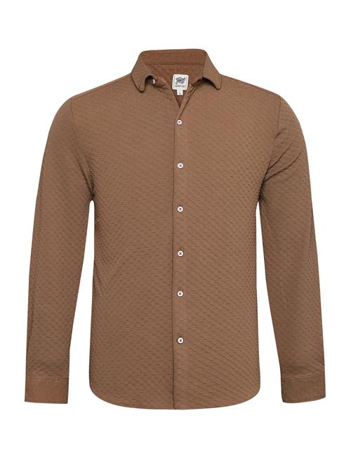 Campus Sutra Skjorte 'Yannic'  brun