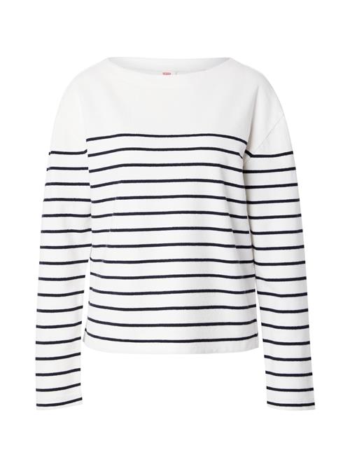 LEVI'S ® Pullover 'Marin Striped Top'  sort / hvid