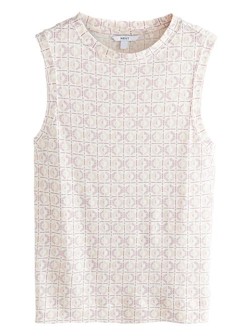 Next Overdel  ecru / pastelorange / mørk pink