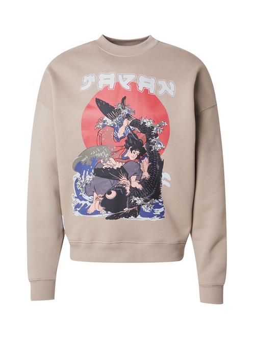 ALPHA INDUSTRIES Sweatshirt 'Japan Warrior'  sand