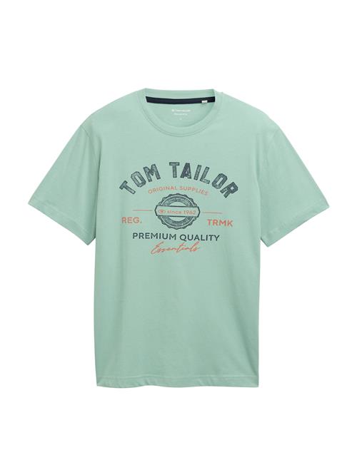 TOM TAILOR Bluser & t-shirts  mint / mørkegrøn / orange