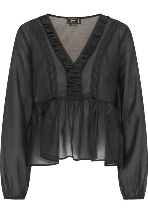 faina Bluse  sort