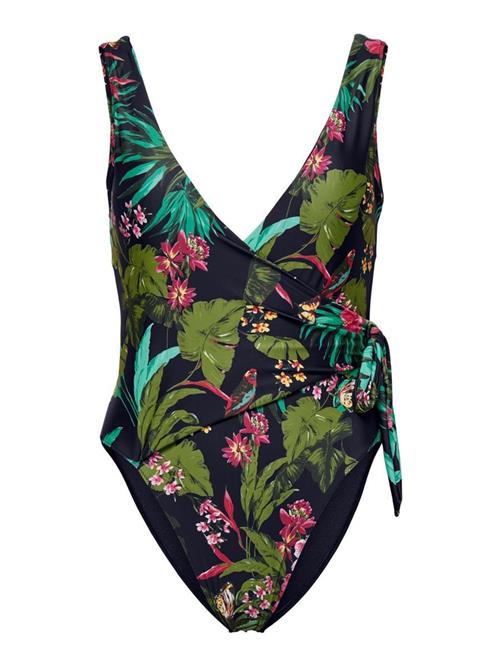 ONLY Badedragt 'ONLJulie'  turkis / grøn / pink / sort