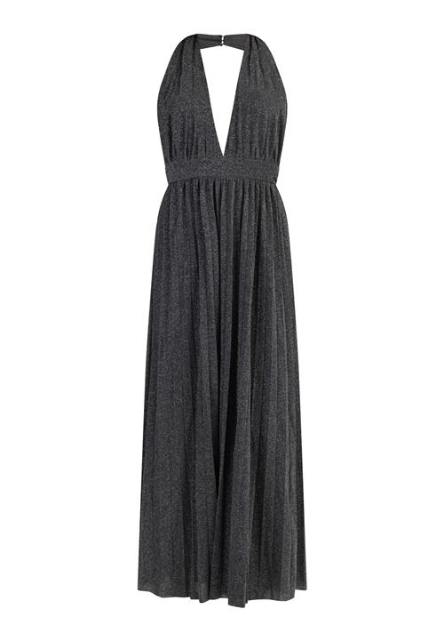 faina Festkjole  sort / sølv