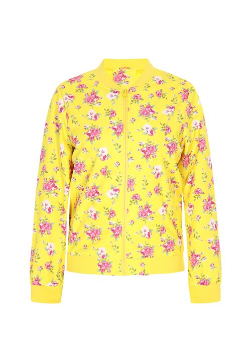 swirly Overgangsjakke  mørkegul / blandingsfarvet