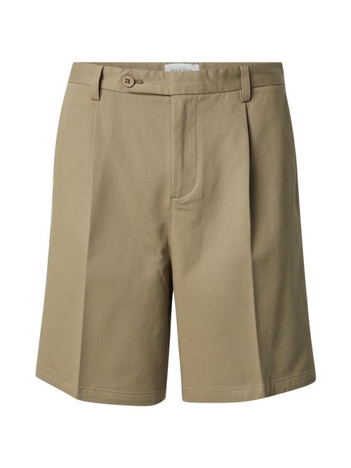 TRAPP Bukser med lægfolder  taupe / khaki