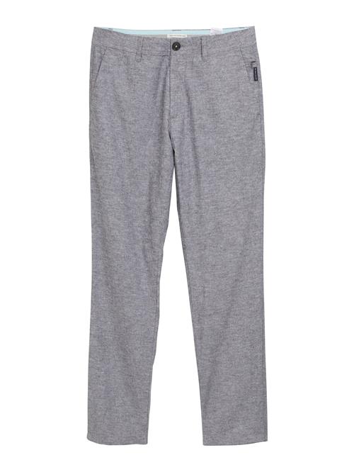 TOM TAILOR Lærredsbukser  mørkegrå