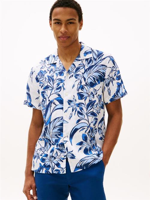 LINEN FLORAL AOP SS RF 1/2