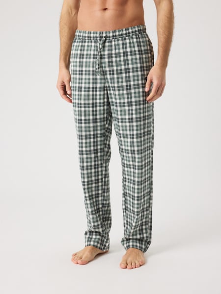 Björn Borg Core Flannel Pyjama Pants Grøn, S