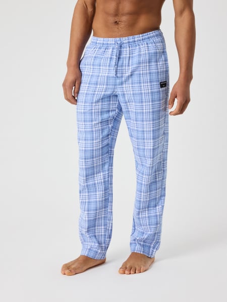 Björn Borg Core Flannel Pyjama Pants Blå, S