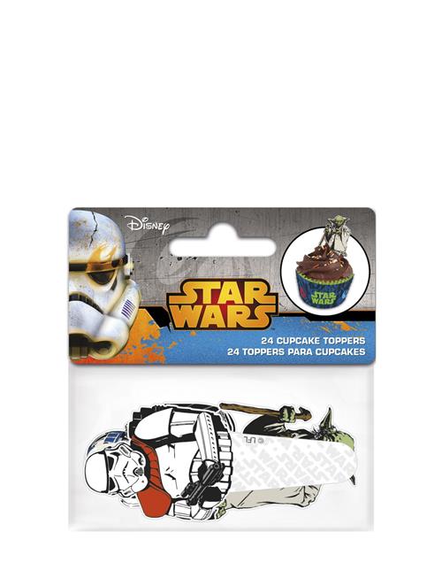 Magic Store | Star Wars Bakery Paper Topper - 24 Pcs | ONE SIZE