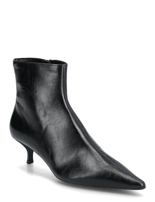 Mango | Kitten-Heel Pointed-Toe Ankle Boots | 42