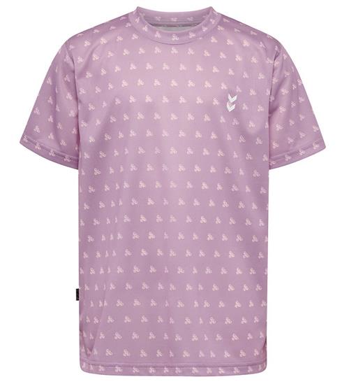Hummel T-shirt - hmlJR Bee - Lavender Mist