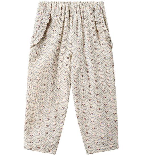 Fliink Bukser - Musselin - Bridget - Sandshell Aop