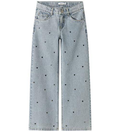 Name It Jeans - Wide - NkfRose - Light Blue Denim