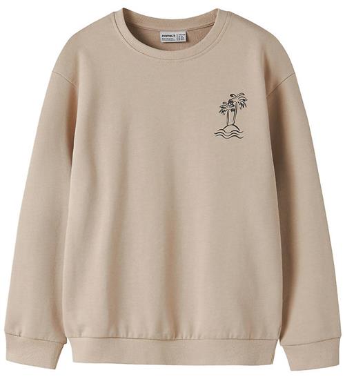 Name It Sweatshirt - NkmVasse - Chateau Gray/Palm