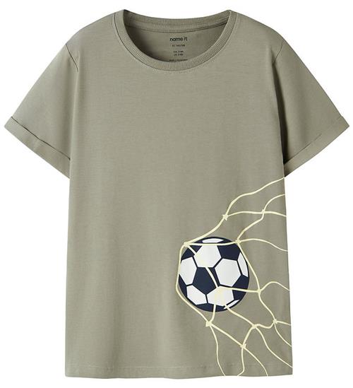 Name It T-shirt - NkmVux - Shadow/Football