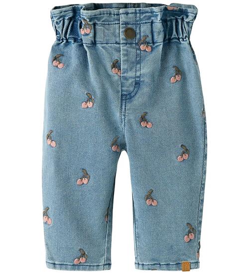 Lil' Atelier Jeans - NbfDeva - Medium Blue Denim/CHERRY