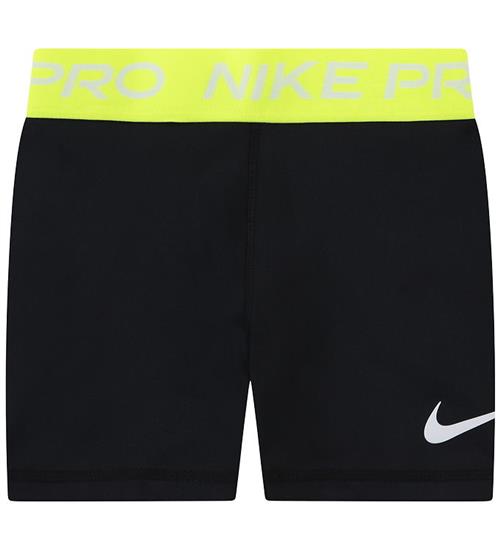 Nike Cykelshorts - Sort/Volt