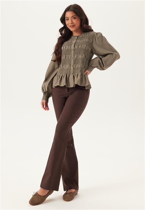 Happy Holly Smock Blouse