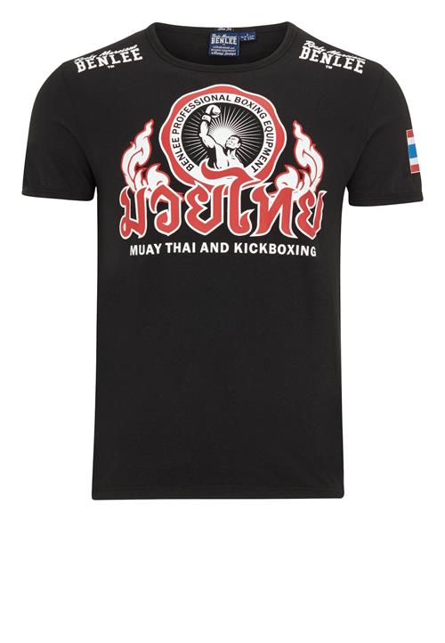 Benlee Funktionsskjorte 'Thailand'  grå / rød / sort / hvid