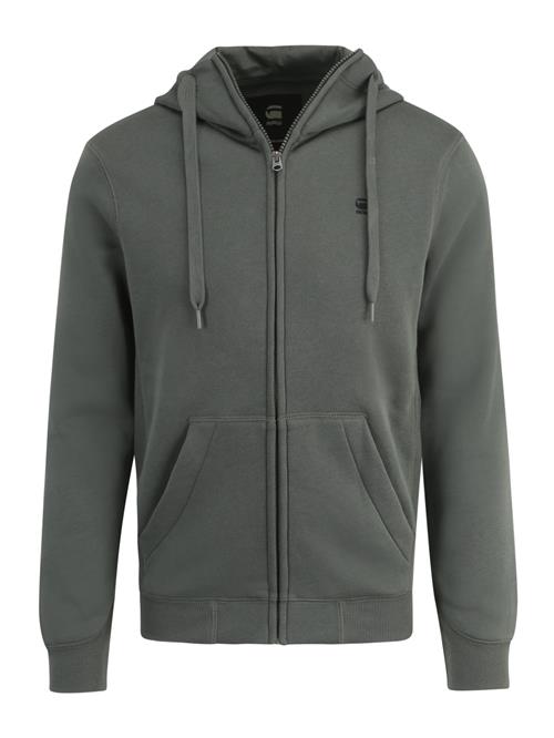 G-STAR Sweatjakke 'Premium Core'  mørkegrå