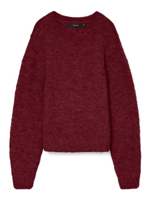 VERO MODA Pullover 'VMNOVAH'  vinrød