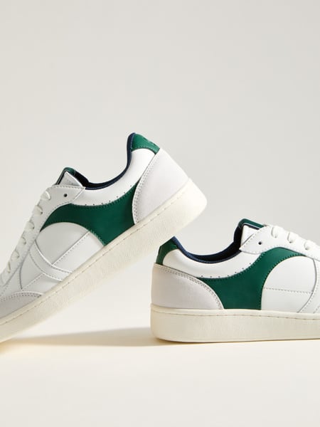 Björn Borg Men's Court Sneakers Grøn, 44