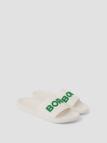 Björn Borg Unisex Knox Slides Grøn, 39
