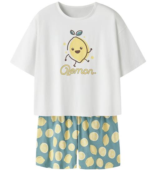 Name It Nattøj - 2-delt - Noos - NkmNightset - Lemon - Maneral B