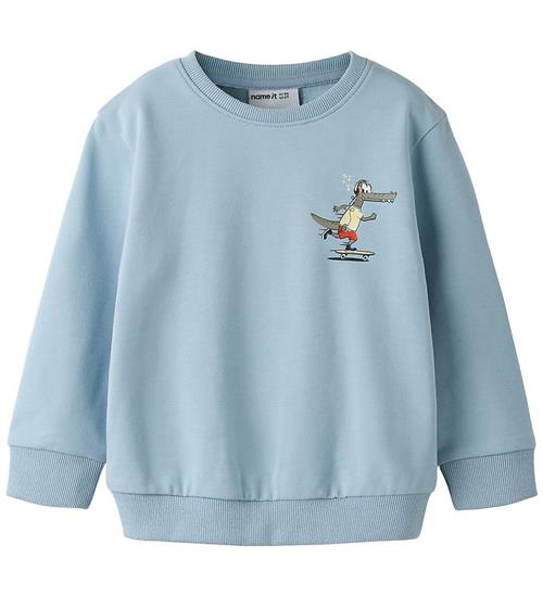 Name It Sweatshirt - NmmValexander - Blue Fog/Skater