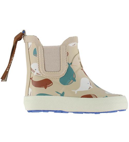 Bisgaard Gummistøvler - Barefoot - Kort - Whale