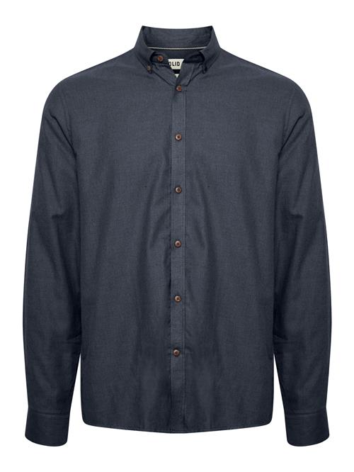 !Solid Skjorte 'Pete'  mørkeblå