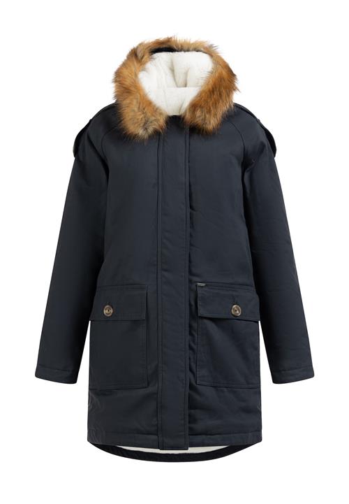 DreiMaster Vintage Vinterparka  marin / brun