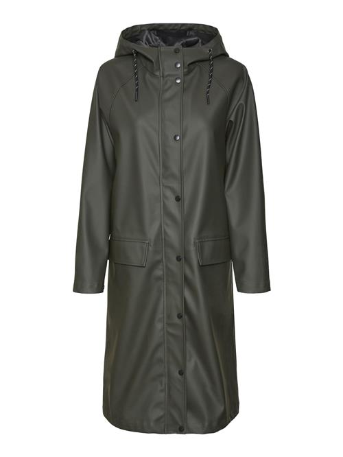 VERO MODA Funktionsfrakke 'VMMalou'  mørkegrøn