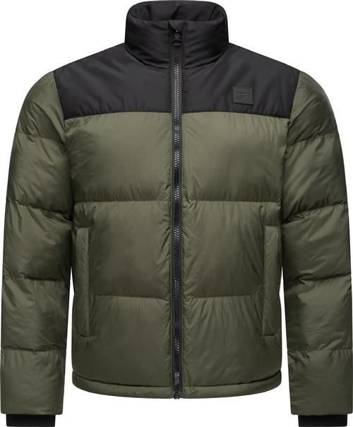 Ragwear Vinterjakke 'Stafen'  mørkegrøn / sort