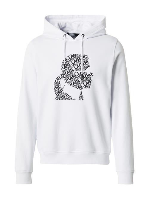 Karl Lagerfeld Sweatshirt  sort / hvid
