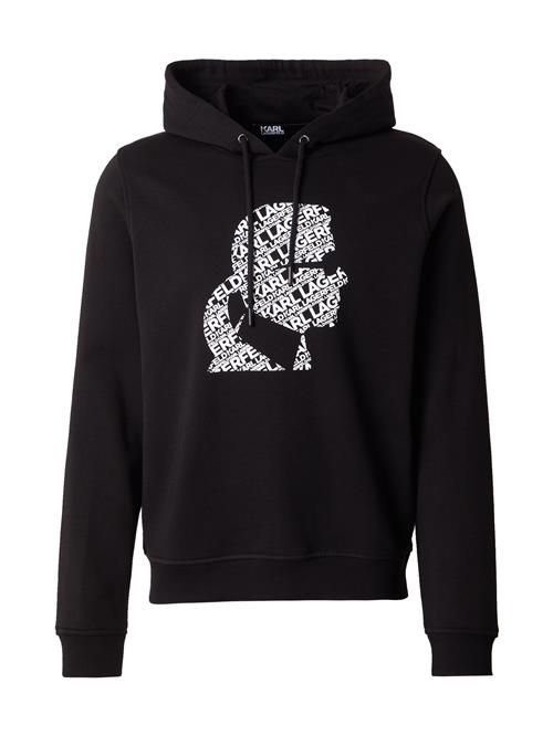 Karl Lagerfeld Sweatshirt  sort / hvid