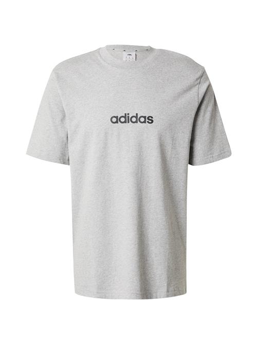 ADIDAS SPORTSWEAR Sportsweatshirt 'Essentials'  grå / sort