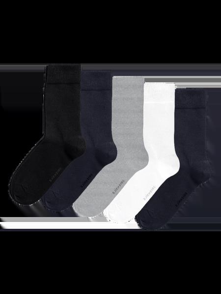 Björn Borg Essential Socks 5-pack Sort, 41-45