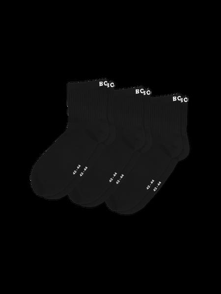 Björn Borg Sports Mid Ankle Socks 3-pack Sort, 39-42