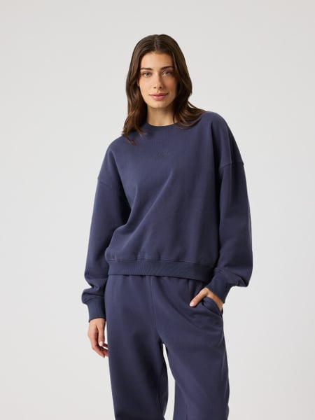 Björn Borg Studio Oversized Sweatshirt Marineblå, M