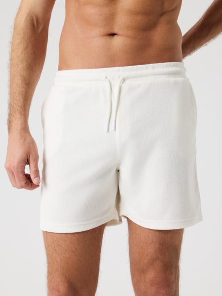 Björn Borg Borg Toweling Pool Shorts Hvid, XXL